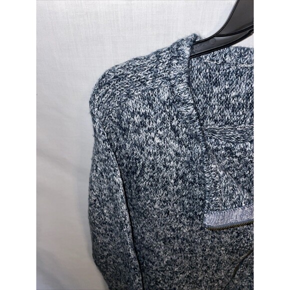 J. Jill Womens Pullover Sweater Size Medium Gray Mottled Going Out Party Comfort - Picture 5 of 12